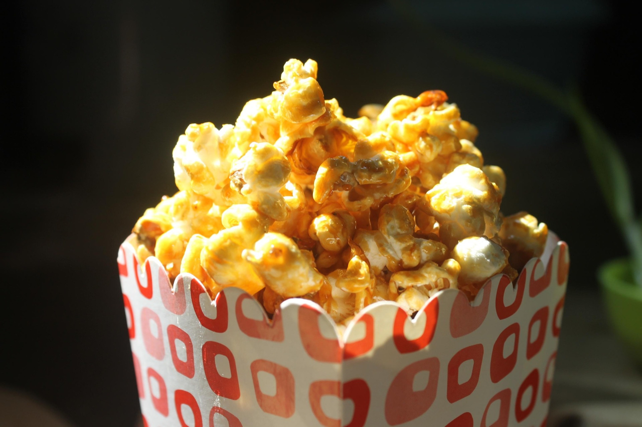 popcorn karmelowy